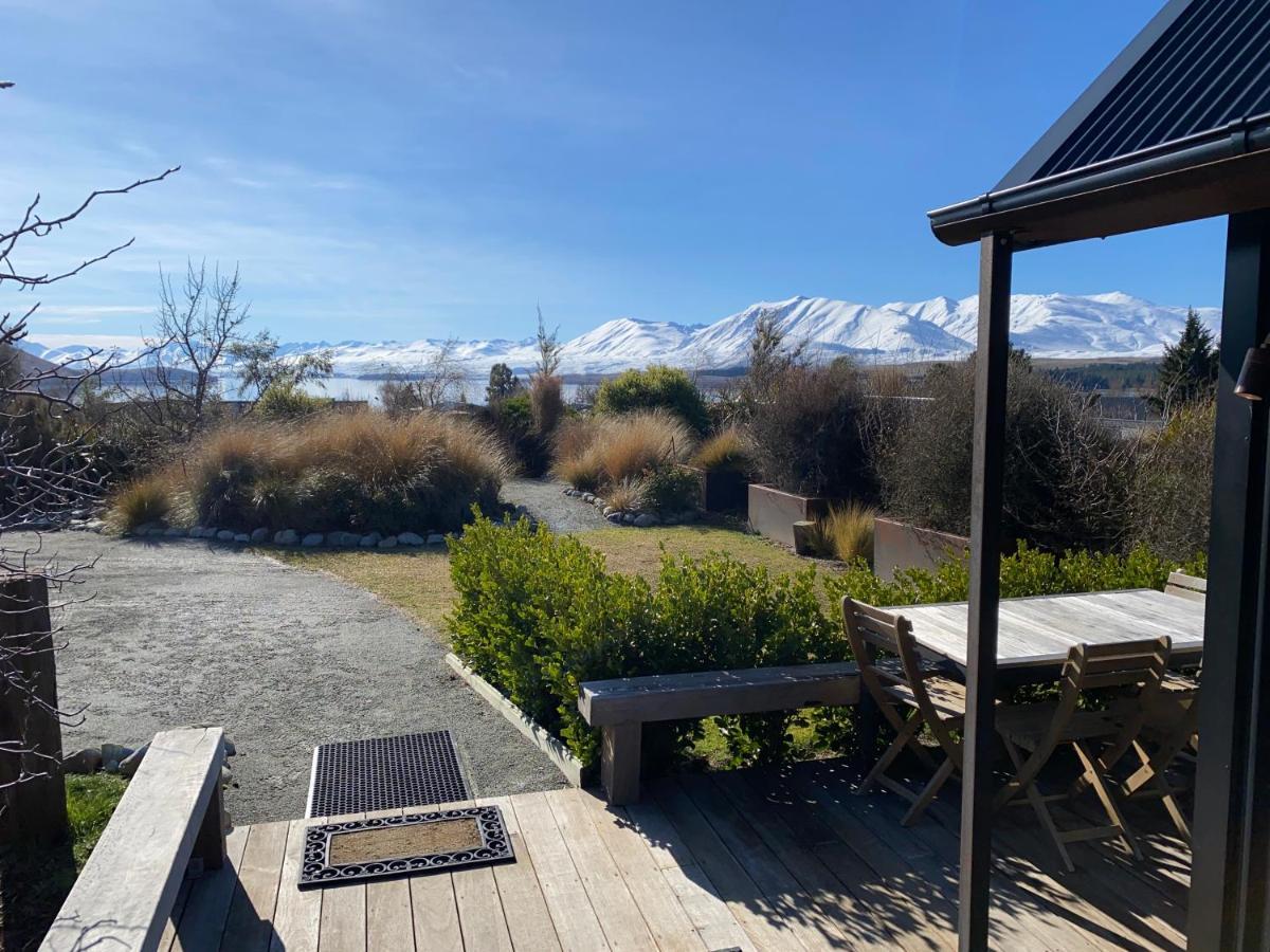 Black Beech House With Stunning Outdoor Bath Lac Tekapo Extérieur photo