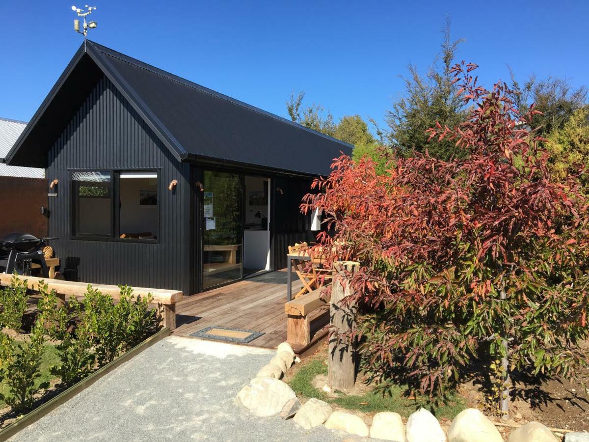 Black Beech House With Stunning Outdoor Bath Lac Tekapo Extérieur photo